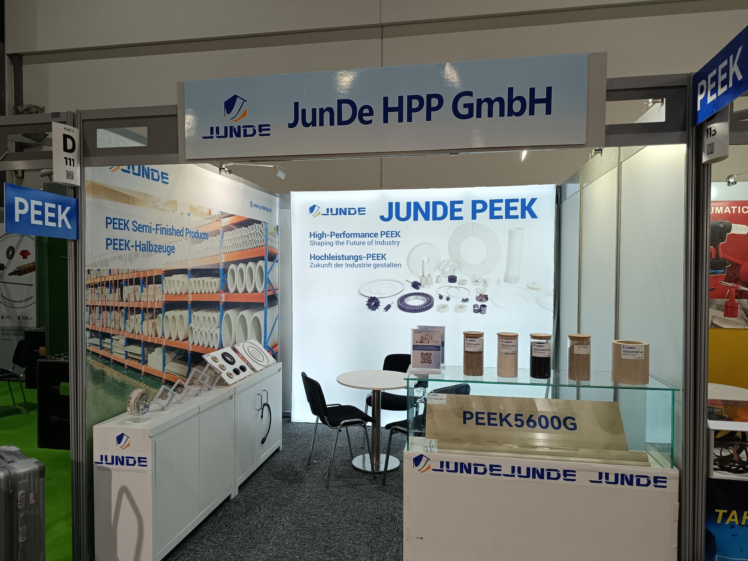 JUNDE PEEK at Hannover Messe 2025: Empowering Global Industrial Transformation with Innovative Materials Image 1