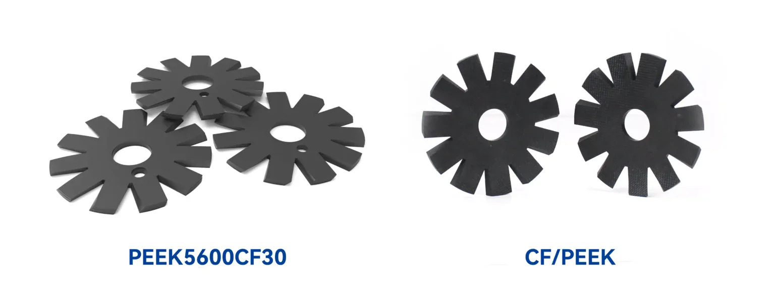 PEEK CNC machined parts - Detail