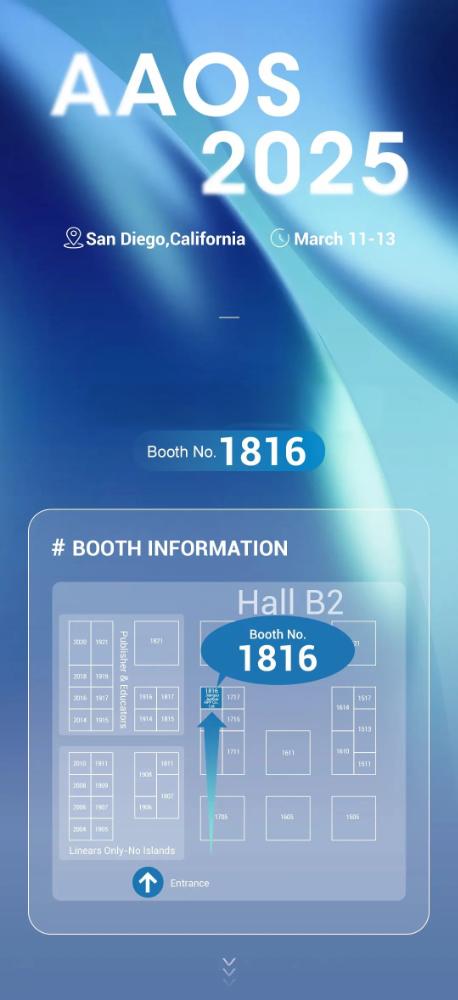 AAOS 2025 | Junhua Meets You in San Diego to Witness the Future of AKSOPEEK Image 1